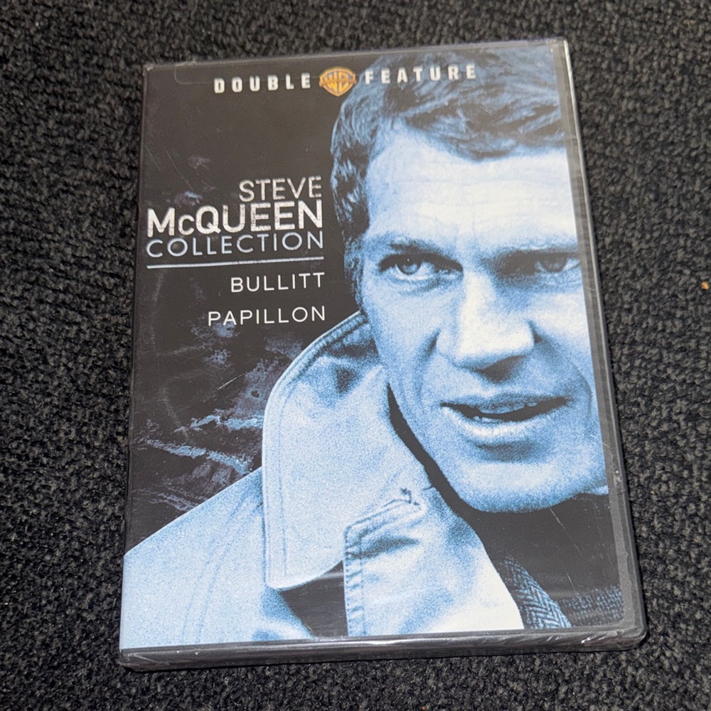 Steve McQueen Double Feature Bullitt Papillon DVD Sealed New